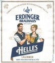 Ediketten Erdinger Helles Deutschland Bier 01.2024