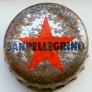 Kronkorken San Pellegrino Italien 1976 1970er silber Sanpellegrino contrassegnoi.v.a. B-1 S.p.A Milano stab di ruspino -s.T. BG 
