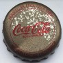 Kronkorken Coca-Cola Deutschland 1980 1980er silber Coca-Cola Schutzmarke Hersteller Coca-Cola GmbH Niederlassung Liederbach
