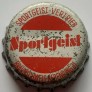 Kronkorken Sportgeist Deutschland 1974 1970er silber Sportgeist Sportgeist-Vertrieb Braunschweig Rebenring 31