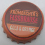 Kronkorken Krombacher Deutschland 2019 2010er braun Krombacher's Fassbrause Cola & Orange