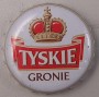 Kronkorken Tyskie Polen 2013 2010er weiß TYSKIE GRONIE