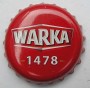Kronkorken Warka Polen 2014 2010er rot WARKA 1478