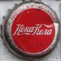 Kronkorken Coca-Cola Deutschland 1970 1970er rot Abgefüllt in Offenbach/Main Peter Herdt & Söhne Mit Genehmigung der Coca-Cola GmbH Essen
