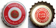 Kronkorken König Pilsner Deutschland 2013 2010er weiß Königliche Kronkorken Aktion