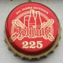 Kronkorken Rothaus Deutschland 2016 2010er rot 225 Jahre Rothaus