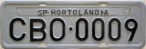 Nummernschilder / Kfz-Kennzeichen Brasilien 1990 1990er