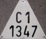 Nummernschilder / Kfz-Kennzeichen Ungarn 1958 1950er