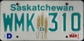 Nummernschilder / Kfz-Kennzeichen Kanada 1977 1970er Saskatchewan