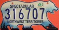 Nummernschilder / Kfz-Kennzeichen Kanada 2009 2000er Northwest Territories