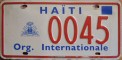 Nummernschilder / Kfz-Kennzeichen Haiti 1998 1990er