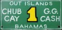 Nummernschilder / Kfz-Kennzeichen Bahamas