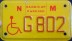 Nummernschilder / Kfz-Kennzeichen USA 1977 1970er New Mexico NM