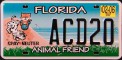 Nummernschilder / Kfz-Kennzeichen USA 2004 2000er Florida FL
