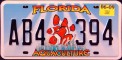 Nummernschilder / Kfz-Kennzeichen USA 2004 2000er Florida FL