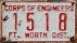 Nummernschilder / Kfz-Kennzeichen USA Texas TX