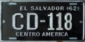 Nummernschilder / Kfz-Kennzeichen El Salvador 1962 1960er CD