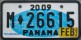 Nummernschilder / Kfz-Kennzeichen Panama 2009 2000er