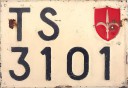 Nummernschilder / Kfz-Kennzeichen Italien 1945 1940er
