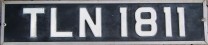 Nummernschilder / Kfz-Kennzeichen Südafrika, Republik 1914 1910er Transvaal LN = Verwoerdburg
