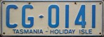 Nummernschilder / Kfz-Kennzeichen Australien 1995 1990er Tasmania TAS