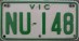 Nummernschilder / Kfz-Kennzeichen Australien 1956 1950er Victoria VIC