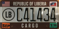 Nummernschilder / Kfz-Kennzeichen Liberia, Republik 2015 2010er Cargo