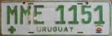 Nummernschilder / Kfz-Kennzeichen Uruguay 2004 2000er San Jose