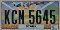Nummernschilder / Kfz-Kennzeichen USA 2022 2020er Ohio OH