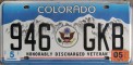 Nummernschilder / Kfz-Kennzeichen USA 2000 2000er Colorado CO