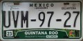 Nummernschilder / Kfz-Kennzeichen Mexiko 2007 2000er Quintana Roo