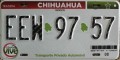 Nummernschilder / Kfz-Kennzeichen Mexiko 2012 2010er Chihuahua